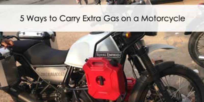 how to carry extra gas
