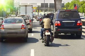 How to Ride a Motorcycle in Traffic