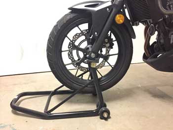 front wheel stand