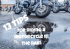 Riding Motorcycle In Rain: 13 Tips To Stay Dry, Warm & Safe