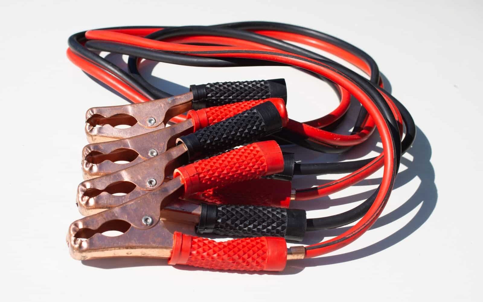 red and black coated wire