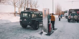 What is the freezing point of gas in a motorcycle tank?