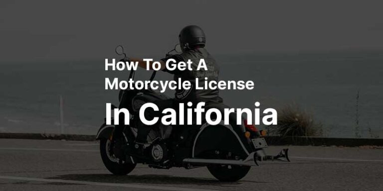 license in california