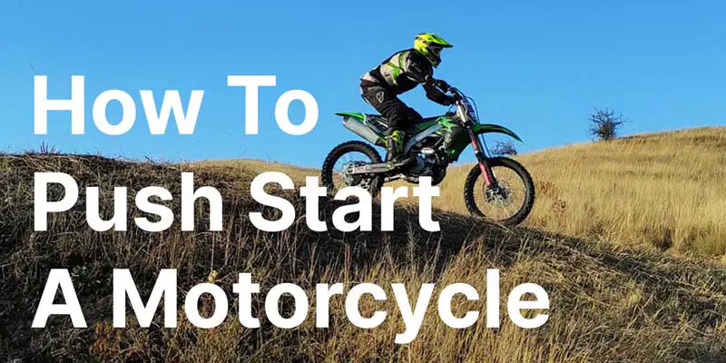 push start a motorcycle