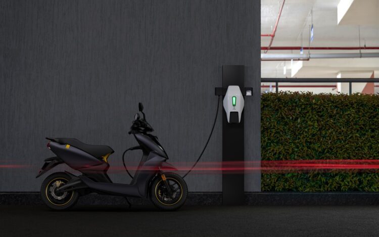 Electric Scooter Engine Charging