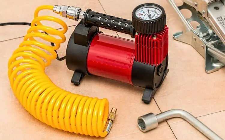 Portable Motorcycle Air Compressor